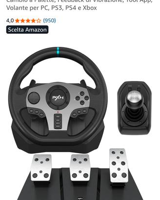 volante con pedali più supporto 