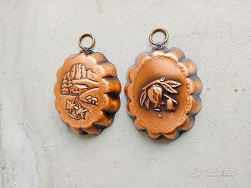  Stampi da Cucina in Rame Antico