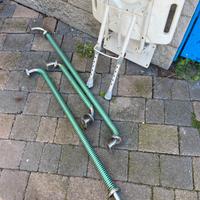 Sedia per doccia, più maniglie portatori Handicap