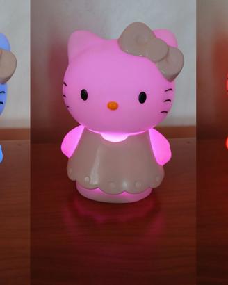 Lampada luce antibuio Hello Kitty multicolore