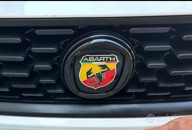 2 adesivo stemma Abarth cofano macchina Fiat 
