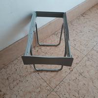 2 porta pattumiere/porta bidoni spazzatura 