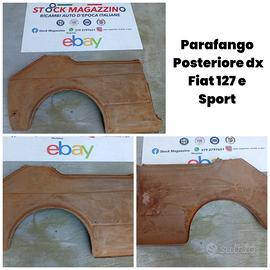 Parafango posteriore dx Fiat 127 c cl sport nuovo 