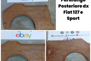 Parafango posteriore dx Fiat 127 c cl sport nuovo 