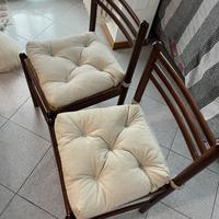 Set di 6 sedie in legno