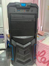 PC fisso con due schermi samsung completo