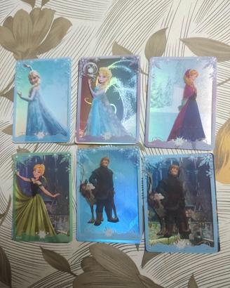 Card carte frozen elsa Anna cristoff Olaf