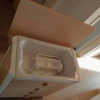 Fasciatoio in legno con vaschetta BREVI