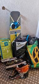 attrezzatura completa kitesurf ali efone