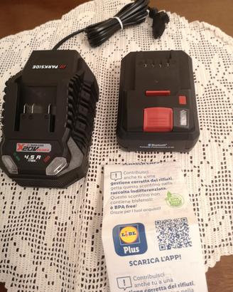 Batteria smart 4Ah+caricatore rapido GARANZIA nuov