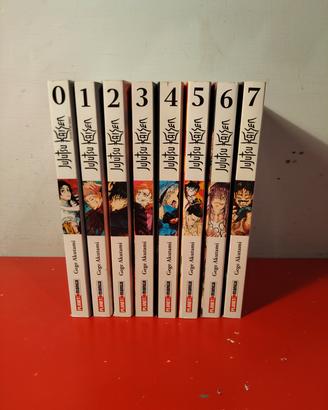 Jujitsu Kaisen 0-1-2-3-4-5-6-7