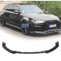 SPOILER LIP AUDI A6 19-24 NERO LUCIDO