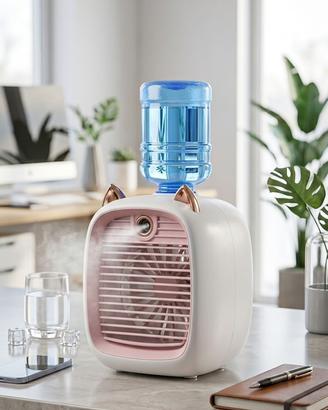 mini raffrescatore evaporativo con umidificatore