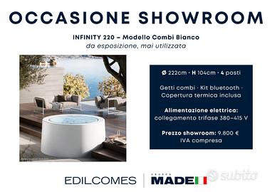 Minipiscina Idromassaggio 4 posti NUOVA showroom