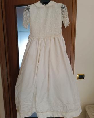 Abito da comunione bambina anni 8/9 anni