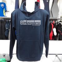 FELPA HUSQVARNA CON CAPPUCCIO