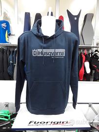 FELPA HUSQVARNA CON CAPPUCCIO