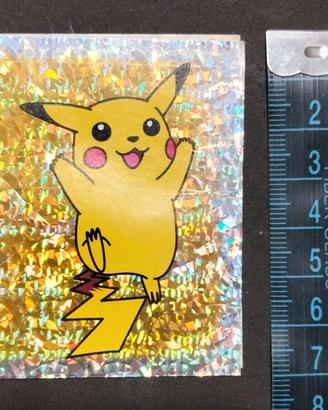 Adesivo prismatico originale di Pikachu anno '99