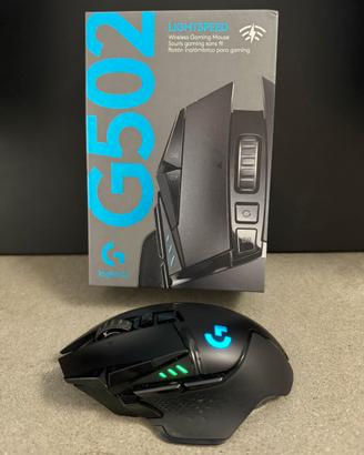 Logitech G502 LIGHTSPEED + POWERPLAY