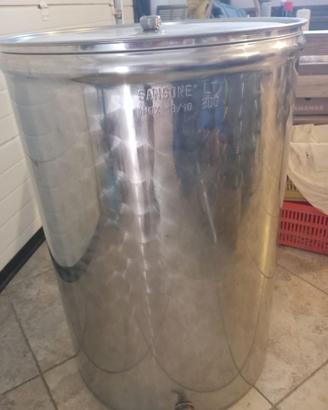 Serbatoio Acciaio Inox 300 Lt