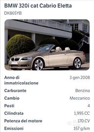 Bmw 320 i Cabrio 
