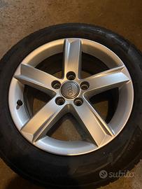 gomme invernali +  cerchi per audi