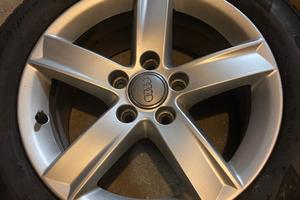 gomme invernali +  cerchi per audi