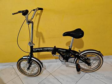 CINZIA - Bici pieghevole Car 170 con ruote da 16''