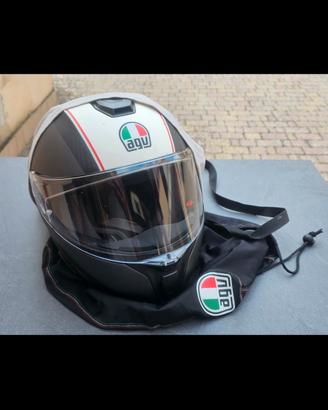 casco modulare AGV carbonio