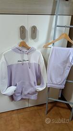 felpa + pantalone tuta