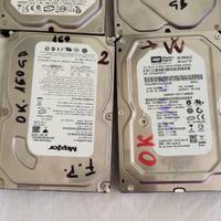 Hard disk sata 3,5.160 gb usati