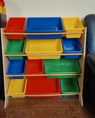 mobile Kidkraft porta giochi stile Montessori