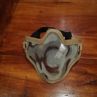 Maschera/mentoniera in rete