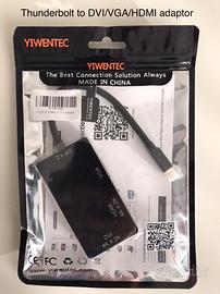 Cavo adattatore da Thunderbolt a DVI/VGA/HDMI