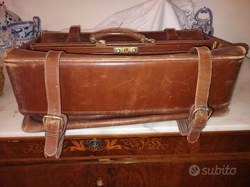 Borsa in pelle di fine 800 "doctor's bag"