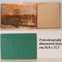 Vecchia lastra matrice fotocalcografia 7