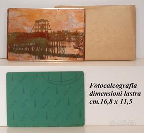 Vecchia lastra matrice fotocalcografia 7