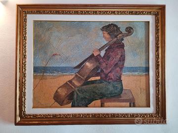 OLIO SU TELA 80X60 GIAMPAOLO TALANI