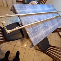 Stanley binario fisso x tende in alluminio satinat