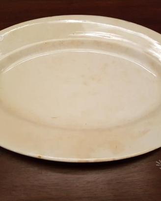 Piatto vintage anni 30 ceramica lombarda Milano