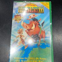 VHS in giro per il mondo con Timon e Pumba sealed