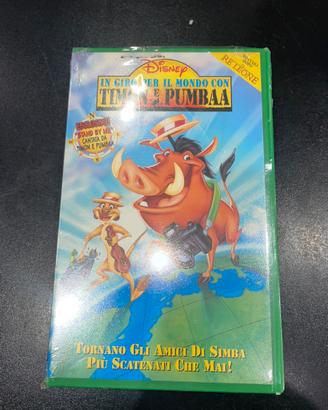 VHS in giro per il mondo con Timon e Pumba sealed