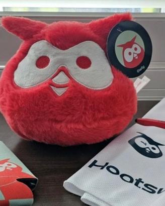 Peluche Hootsuite Owly gufetto