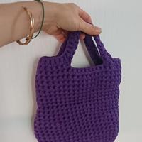 Mini borsa all’uncinetto crochet bag handmade