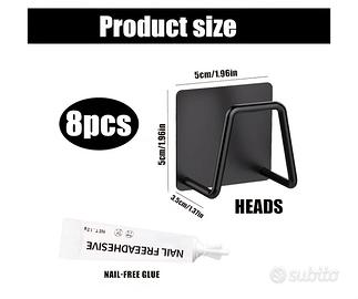 Ganci cucina adesivi