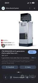 Generatore aria calda