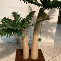 tiragraffi per gatto a forma di alberi di cocco