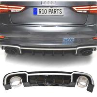 DIFFUSORE AUDI A3 SEDAN SLINE 17-20 LOOK RS3 + TER