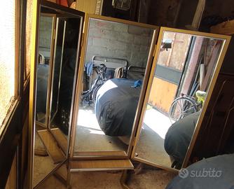 Specchio apribile ad ante