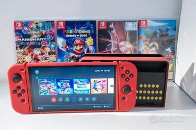 Nintendo Switch Mario Edition in Garanzia
